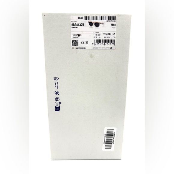 Burberry Sunglasses Plaid Frame Smoke Lens OBE4432U 412287 54-17-140 NWT - Picture 7 of 15